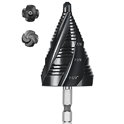 Cobalt M35 Step Drill Bit, TiAlN Coating 4 Spiral