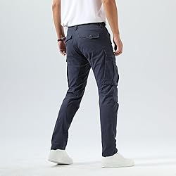 Plaid&Plain Men's and Women's Pacific Blue Cargo
