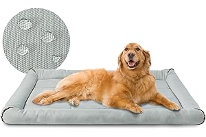 Miguel Oxford Ripstop Outdoor Waterproof Dog Bed for Metal Dog Crates Water-Resistant All Weather Pet Mat Durable Easy Clean 