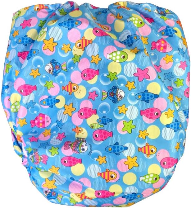 Haian Reusable Adult Incontinence AIO Diapers (M-L, Blue) - Image 3