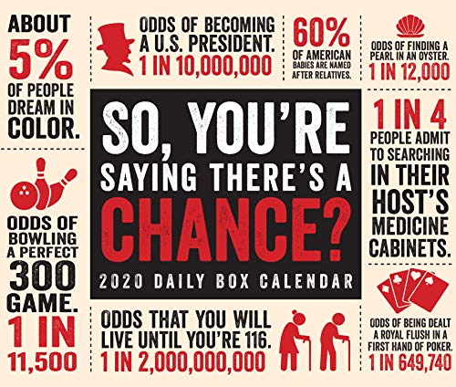 So You're Saying There's a Chance? 2020 Box Calendar by