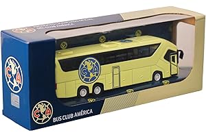 BanboToys Official Collectible Miniature Team Bus (Club America), Yellow