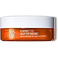 Nip+Fab Vitamin C Fix Jelly Eye Patches, 20 Pairs, Brightening Hydro Gel for Under-Eyes with 3 stable forms of Vitamin C