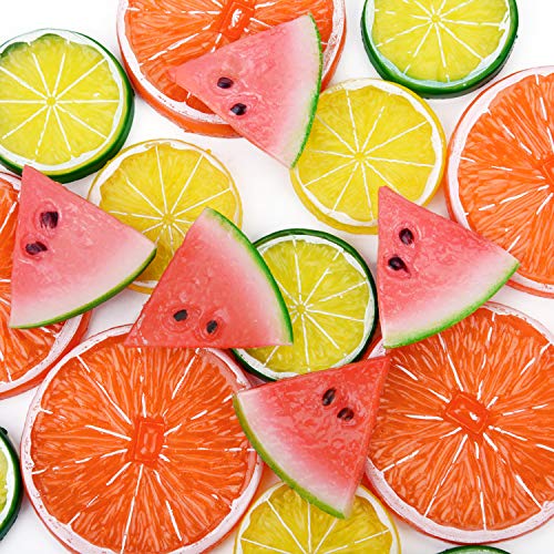 JUSTDOLIFE 20PCS Artificial Fruit Assorted Types Fake Fruit Fake Food for Photography - Thumbnail 7