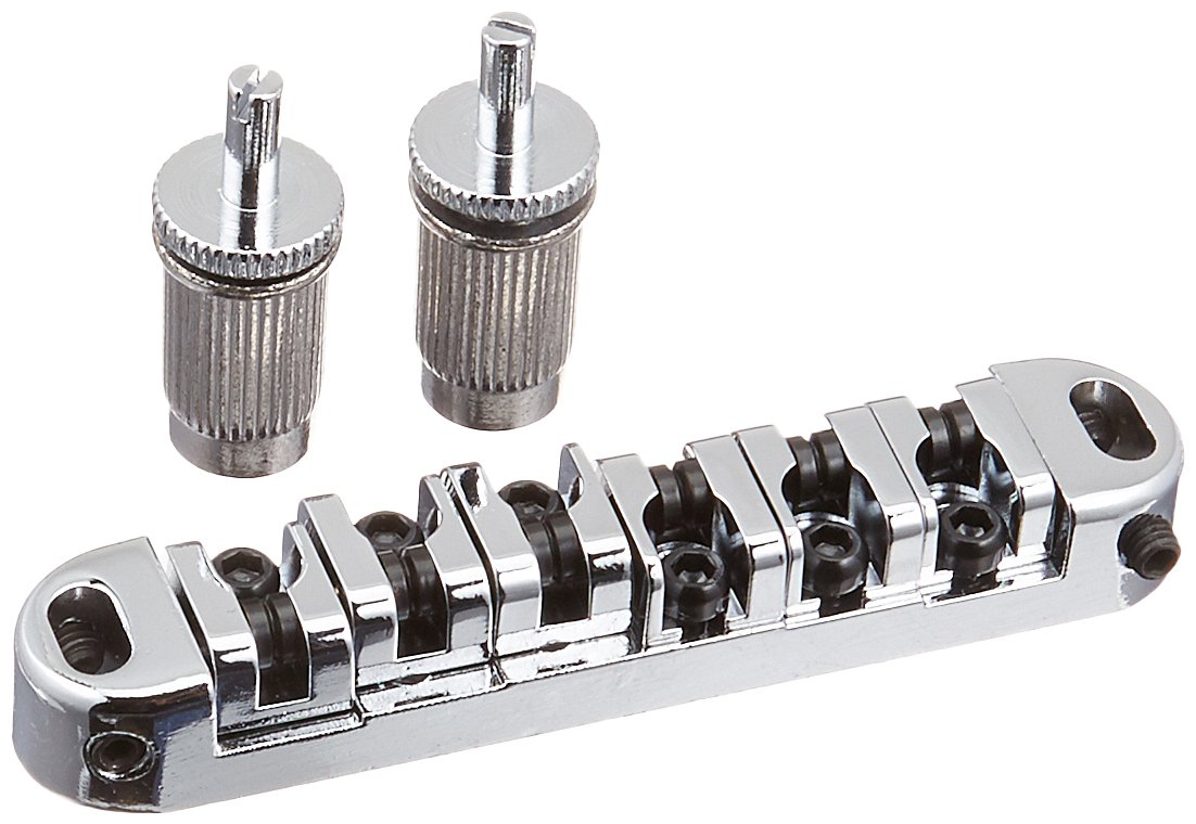 1set BM06 Locking Tuneomatic Guitar Bridge Roller Saddle for Gibson