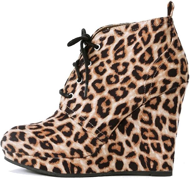 suede lace up wedges