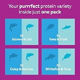 Whiskas Duo Adult Wet Cat Food in Jelly Ocean Delight 12x85g Pack of 4 view 5