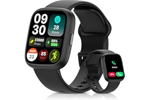 2025 Upgraded Smart Watch Alexa Built-in【1.83" HD Touchscreen】【BT5.3 Call, 100+ Sports Modes & IP68 Waterproof】 Fitness Track