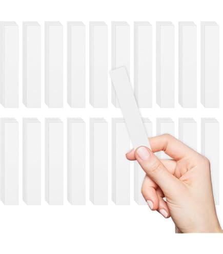 EXCEART Parfum Teststrips 100-stuks - Aromatherapie Geur Testpapier Voor Etherische Oliën En Parfums