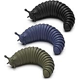 Cevioce Valentines Day Gifts for Men Boys Fidget Toys Adults Teens Kids 3Pcs Cool Gadgets Desk Sensory Fidget Slug Toys Sensory Toy for Autism ADHD Anxiety Stress Relief Toys