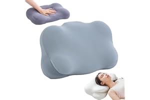 Mellow Sleep Cloud Pillow Includes Replacement Pillowcase,Cooling Pillows,Pillow Side Sleeper Neck Support (Blue)