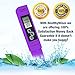 HealthyWiser TDS Meter, Professional-Grade Water Test Kit Tests Water Quality in Drinking Water, Aquariums, Ponds, Pool, Spa, Water Purifier, 100% Accurate 3 in 1 TDS, EC and Temperature Meter