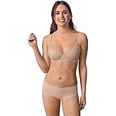 Leonisa SheerFit – Complete Coverage Smoothing Bra - Light Support Underwire Bras for Women