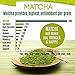 Pure Matcha Green Tea Powder - 100% Organic Culinary Grade for Cooking & Baking. Drink Mix for Health Smoothies, Lattes & Green Drinks - Super Daily Antioxidant & High Energy Supplement Starter Kit