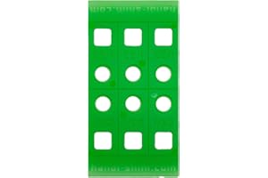 Handi-Shim Heavy Duty Reusable Plastic Construction Shims for Spacing, Leveling, Plumbing and More - 100 Piece Pack 1/32" (Gr