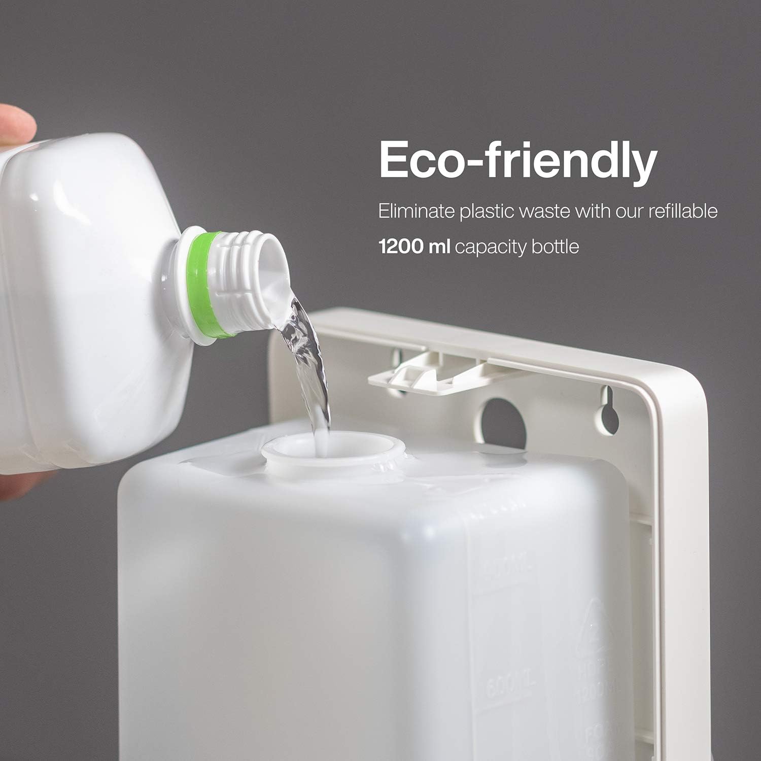 Luxton Automatic Hand Sanitizer Dispenser with Stand and Drip Catcher and Refillable Bottle for Restaurants, Schools, Churches - Sanitizer Stand: Kitchen & Dining