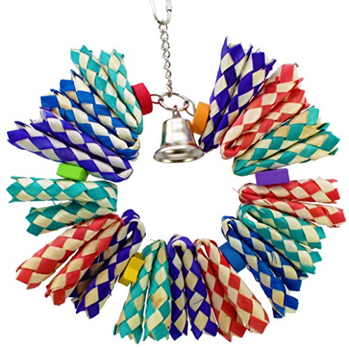 1139 ShredBurst Bonka Bird Toy Cage Toys Cages Foraging Chew Shredder Conure