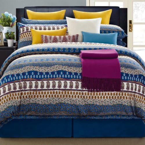 EverRouge 8-Piece Aladdin Cotton Bed in a Bag, King