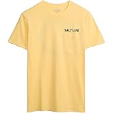 Salt Life Mens Buoyant Crab Short Sleeve Classic Fit Pocket Shirt