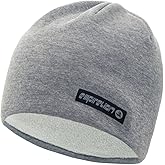 EMPIRELION Softshell Winter Fleece Lined Beanie Hats, 9" Running Skull Cap Thermal Tactical Watch Cap Men Women