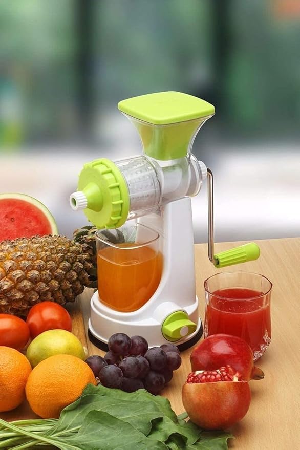 Buy Manual Plastic Juice Maker for Fruits and Vegetable with Steel