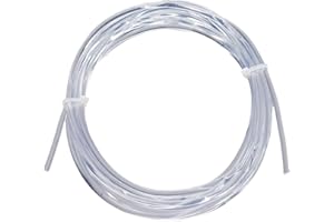 DMDZ HEYDAY 1Pcs PMMA Side-Light Optical Fiber Cable 3mm(0.12in) *3.5M(11.48ft) for LED Light Guide in Home, Hotel.