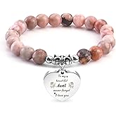 Aunt Gifts Ideas,Mothers Day Gifts for Aunt MothersDay Gift for Aunts Birthday from Niece Nephew Valentines Day Mother's Day Gift for Aunts Presents for Aunty Retirement Beaded Bracelet Christmas