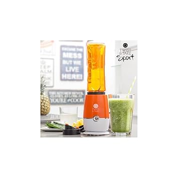 Appetitissime Twist & Take Sport Batidora de vaso con accesorios 180 W, Plástico, Blanco