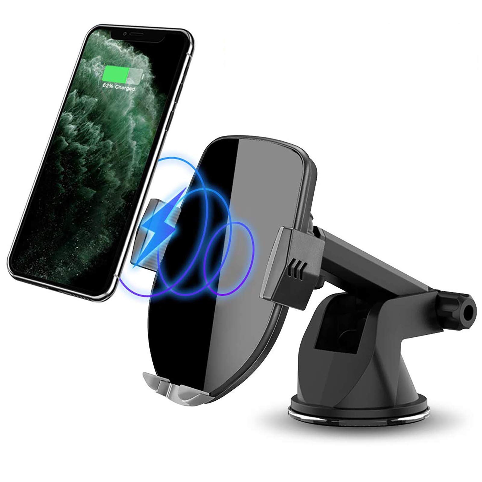 Mua 車載qi ワイヤレス充電器 車載 ホルダー 10w 7 5w 急速ワイヤレス充電器 車載スマホホルダー 360度回転 粘着式 吹き出し口2種類取り付 Iphone 11 Pro Pro Max X Xr Xs Xsmax 8 8 Plus Galaxy S9 S8 S8 Plus S7 S7 Edgete 8 Nexus 5 6等に適用ワイヤレス充電機種 に