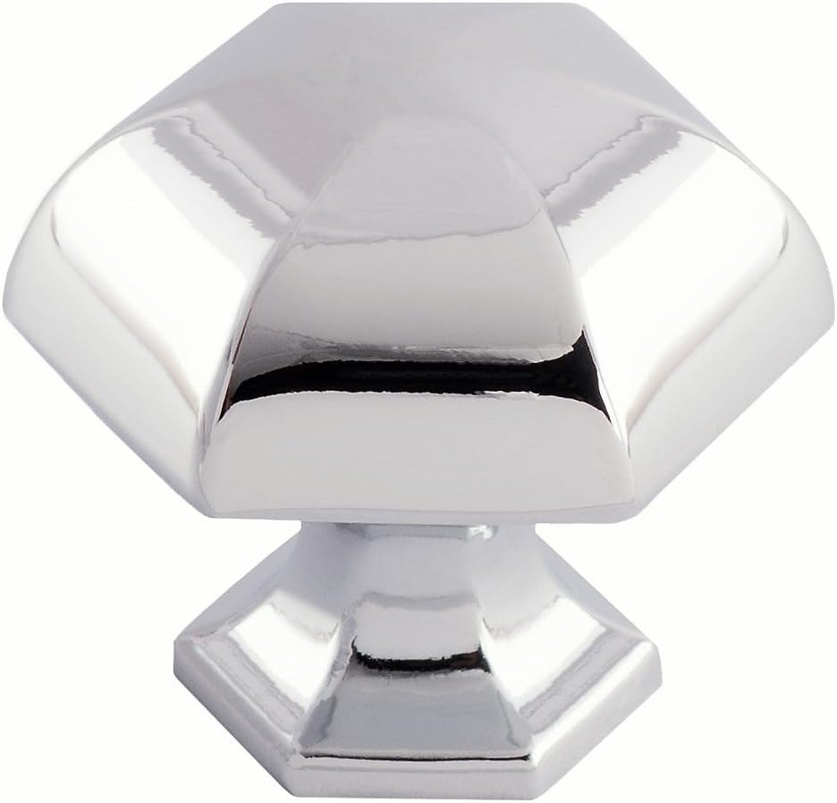 Southern Hills Polished Chrome Cabinet Knobs Pack Of 5 Kitchen