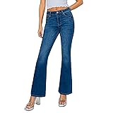 WAX JEAN Women's High Waisted Flap Back Pocket