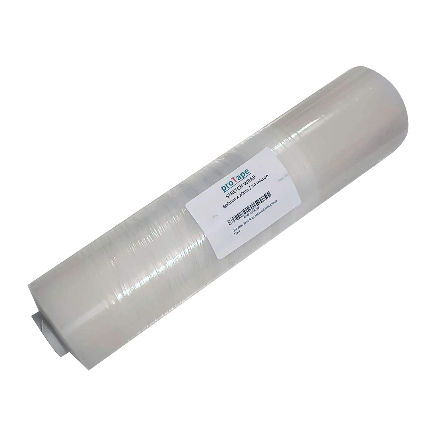 Clear Pallet Shrink Wrap (400mm x 200 m / 34 micron) Heavy Duty Strong
