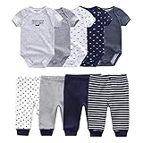 Baby Layette Set Baby Boys' 9-Piece Bodysuits Pants