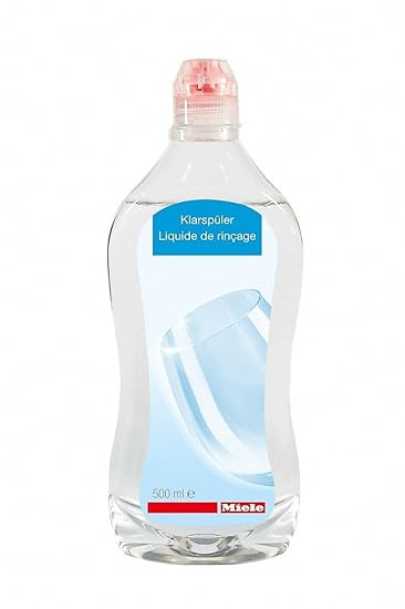 Miele 10198770 Klarspüler Geschirrspülerzubehör / 500 ml / Strahlender Glanz (für Ihre Gläser)