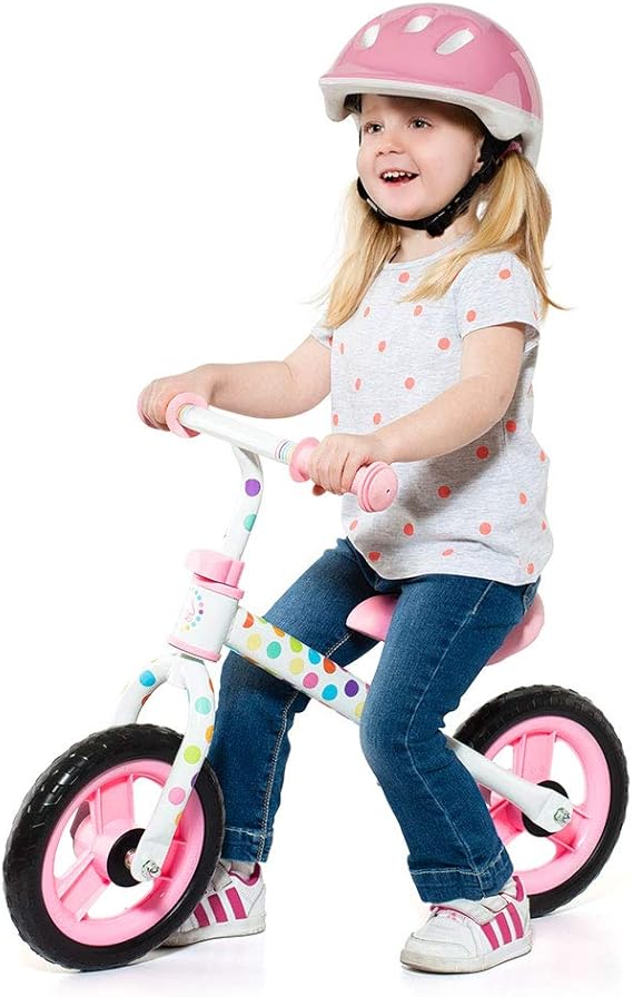Molto Minibike, kiddies' balance bike without helmet. Handlebar and