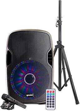 gemini bluetooth speaker with lights