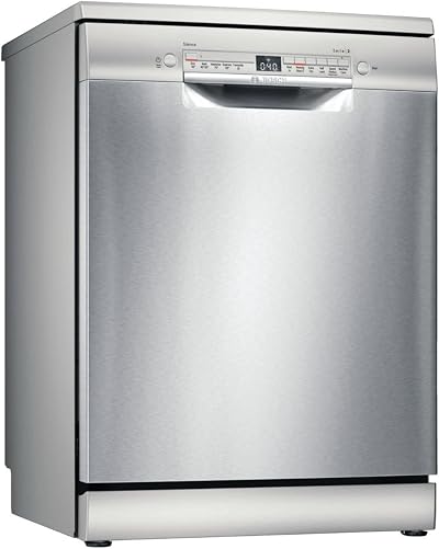 Bosch Dishwasher 12 Place Settings WiFi Freestanding Silver