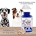 Furrysmarties Glucosamine for Dogs with 800mg Glucosamine 400mg Chondroitin 400mg MSM and 100mg Vitamin C in Each Tablet - Hip and Joint Supplement - 120 Beef Flavour Chewable Tablets