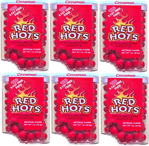 Red Hots Cinnamon Mints Fat Free Food Artificial Flavor (Pack of 6) - //medicalbooks.filipinodoctors.org