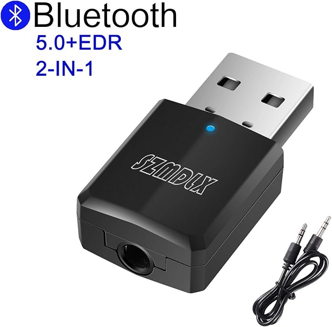 Lautsprecher Maxuni Bluetooth Adapter USB 5.0 Tastatur Bluetooth Dongle