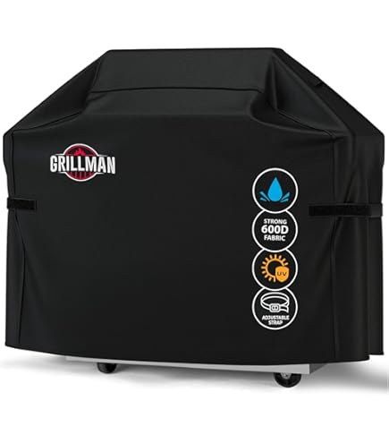 Amazon.com : Rösle BBQ Grill Weather Proof Cover, Black : Kitchen