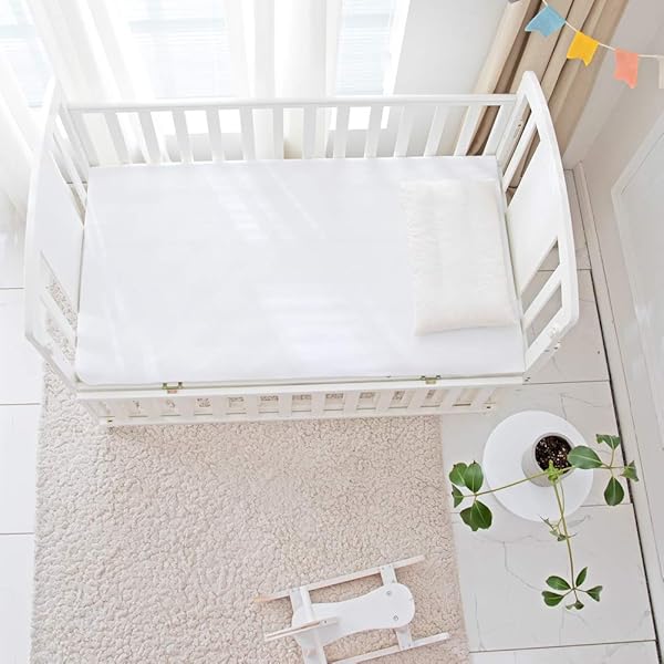 waterproof crib pad flat