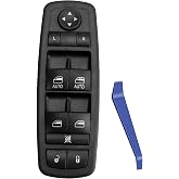 Master Power Window Switch Driver Side Fit for 2011-2014 Dodge Durango | for 2011-2014 Jeep Grand Cherokee, Replacement 68086693AD 68086693AE 68086693AC, 11 Pins