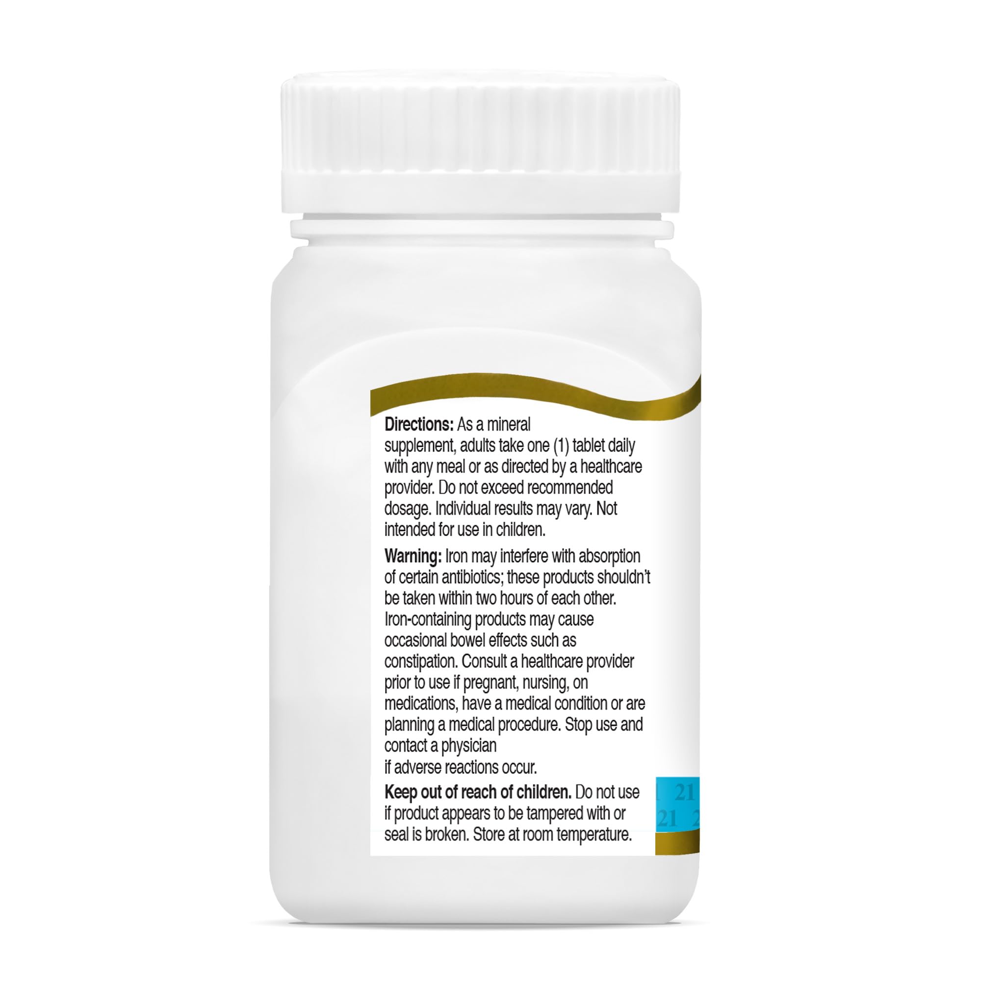 21st Century Slow Release Iron Tablets, 60 Count