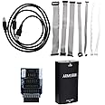 Scicalife USB JTAG Emulator Debugger Programmer V9 ARM Emulator High-Speed Download Black Cable
