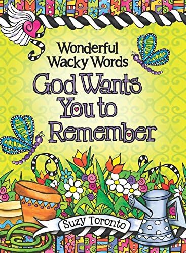 Wonderful Wacky Words God Wants You to Remember by Suzy Toronto, An Inspirational Gift Book for a Religious Friend or Loved One from Blue Mountain Arts