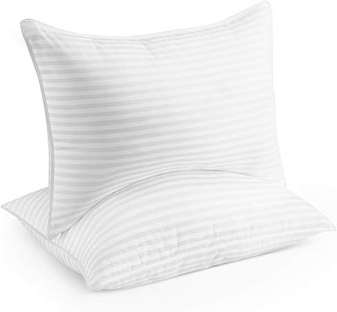 Amazon Com Beckham Hotel Collection Gel Pillow 2 Pack Luxury
