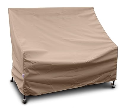KoverRoos Weathermax 42450 3-Seat Glider/Lounge Cover, 78-inch Width by 38-inch Diameter by 30-inch Height, Toast