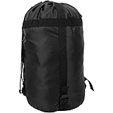 Cyrank Compression Sack for Sleeping Bag, 15L Sleeping Bag Cover Compression Bag Nylon Ultralight Stuff Sack for Camping Hiking Backpacking, 16.9x9.1in