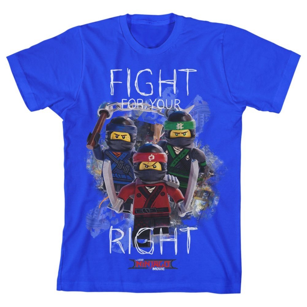 LEGO Ninjago Big Boys' Ninja Fight Tee
